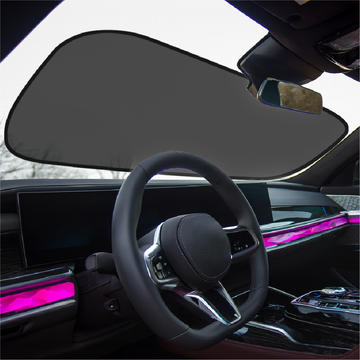 【靜電遮陽圓弧】抗UV汽車遮陽前擋