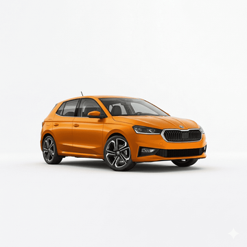 SKODA  Fabia 汽車窗簾安裝案例