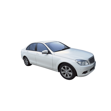 Benz C200 汽車窗簾安裝實例
