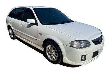 Mazda isamu 汽車窗簾安裝實例