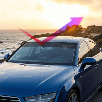 前擋靜電遮陽條 (自行裁切)